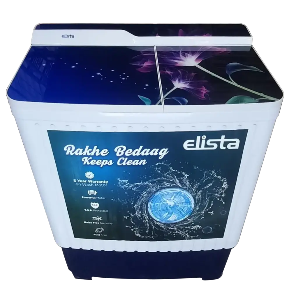 Elista Semi Automatic Washing Machine (Red)