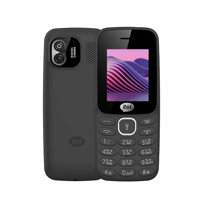 itel it2181 Feature Phone (Black)